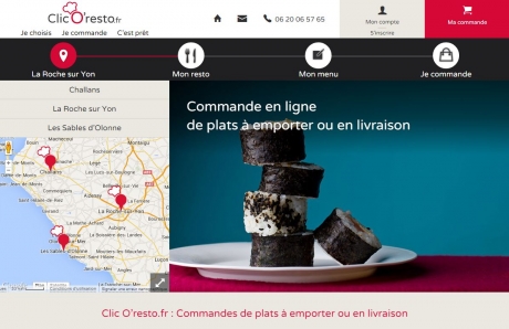 site de vente de plats clic'Oresto.fr